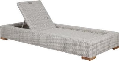 Recalled Patmos Chaise Lounge Chair in Gray
